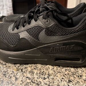 Nike Air Max Men's Triple Black Sneakers